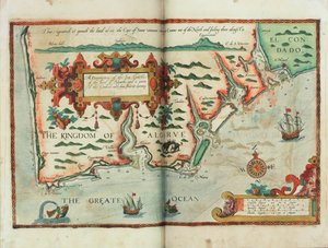 Descrizione delle coste marine, della terra di Algarve, e una parte del Condado con la loro vista e apertura, c.1588 da Lucas Janszoon Waghenaer