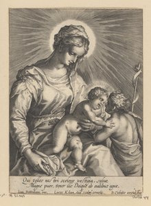 Maria con bambino e Giovanni Battista da Lucas Kilian