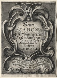 Nuovo libretto ABC, 1627 da Lucas Kilian