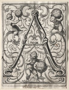 Nuovo libretto ABC: A, 1627 da Lucas Kilian