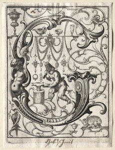 Nuovo opuscolo ABC: G, 1627 da Lucas Kilian