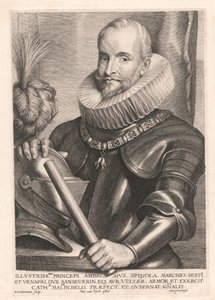 Illustrissmus Ambrosius Spinola, Marchio Sest I da Lucas Vorsterman