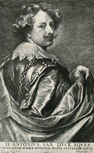 Ritratto di Vandyck da Lucas Vorsterman
