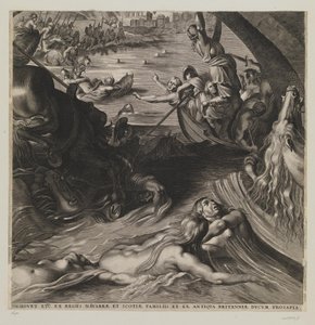 La battaglia contro le Amazzoni da Lucas Vorsterman