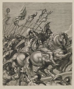 La battaglia contro le Amazzoni da Lucas Vorsterman