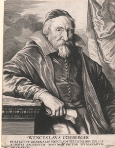 Wenceslaus Coeberger, Prefetto Generale dei Monti di Pietà, Bruxelles da Lucas Vorsterman