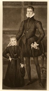 Henry, Lord Darnley (1545-1567) e suo fratello Charles (1555-1576) da 