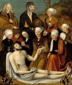 La lamentazione da Lucas studio of Cranach