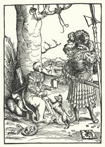 Davide e Abigail da Lucas the Elder (after) Cranach