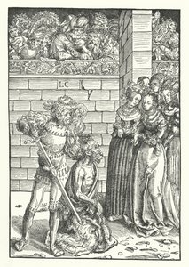 La decapitazione di San Giovanni Battista (incisione)