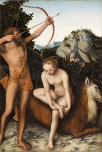 Apollon et Diane da Lucas the Elder Cranach