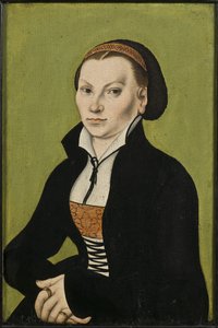 Ritratto di Katharina Luther, nata Katharina von Bora da Lucas the Elder Cranach