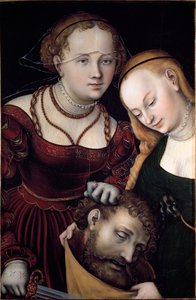 Giuditta con una serva e la testa di Oloferne da Lucas the Elder Cranach