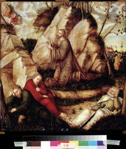 La preghiera nel giardino degli ulivi da Lucas the Elder Cranach