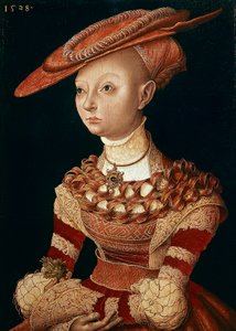 Ritratto di signora da Lucas the Elder Cranach