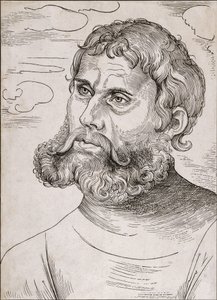 Ritratto di Martin Lutero come 