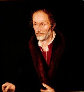 Ritratto di Philippe Melanchton da Lucas the Elder Cranach