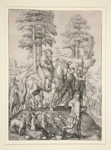 Abigail davanti a Davide da Lucas van Leyden