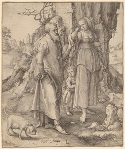 Abramo ripudia Agar da Lucas van Leyden