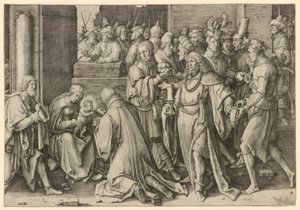 Adorazione dei Magi da Lucas van Leyden