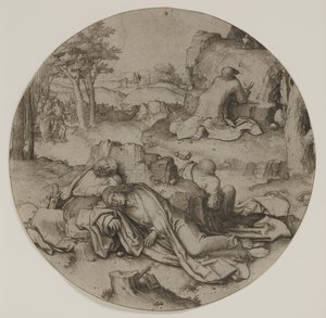 Agonia nel Giardino da Lucas van Leyden