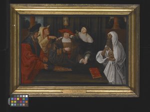 Allegoria della gioventù tra la fama e la follia da Lucas van Leyden