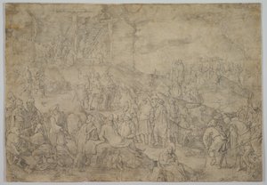 Calvario Golgota, 1517 da Lucas van Leyden