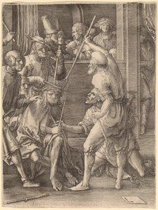 Cristo Incoronato di Spine da Lucas van Leyden