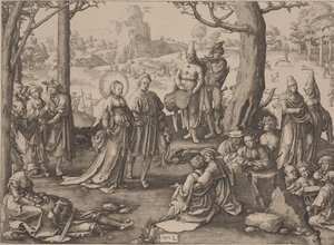 Danza della Maddalena da Lucas van Leyden