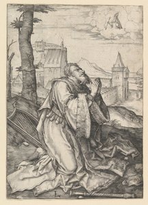 Davide in preghiera, ca. 1507 da Lucas van Leyden