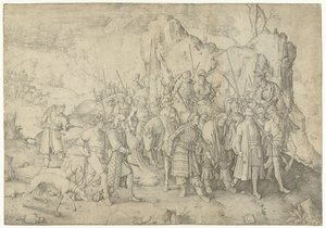 La conversione di Paolo da Lucas van Leyden
