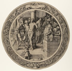La flagellazione di Cristo da Lucas van Leyden