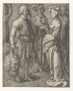 Il trionfo di Davide da Lucas van Leyden