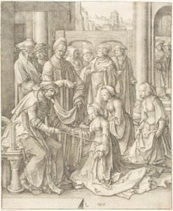 Ester davanti ad Assuero da Lucas van Leyden