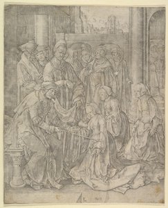 Ester davanti ad Assuero da Lucas van Leyden