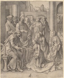 Ester davanti ad Assuero da Lucas van Leyden