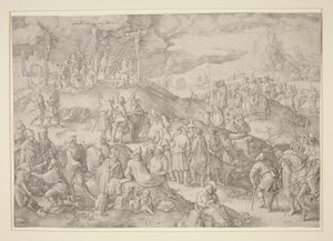 Golgotha (Il grande Calvario) da Lucas van Leyden