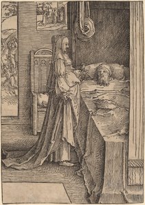 Jezebel e Ahab da Lucas van Leyden