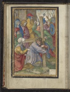 Portare la croce (Passione di Cristo) da Lucas van Leyden