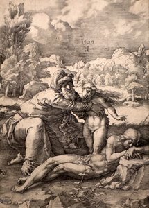 La creazione di Eva da Lucas van Leyden