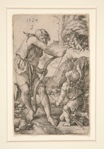 Lamech e Caino da Lucas van Leyden