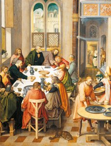 Ultima Cena, di Lucas van Leyden (circa 1494-1533)