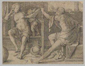 Marte, Venere e Cupido, 1530