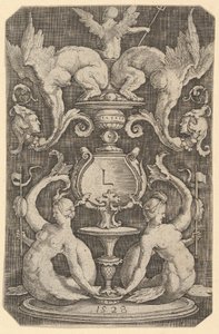 Pannello ornamentale con due sirene