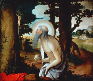 San Girolamo penitente da Lucas van Leyden