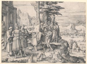 Ritorno del figliol prodigo da Lucas van Leyden