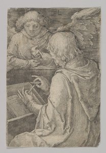 San Matteo, dalla serie I Quattro Evangelisti, 1518 da Lucas van Leyden