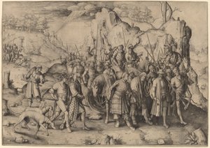 La Conversione di San Paolo da Lucas van Leyden