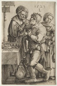 Il dentista da Lucas van Leyden