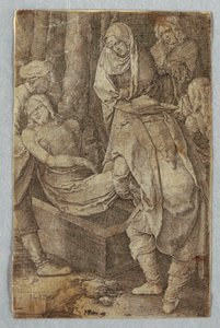 La Sepoltura, dalla Passione da Lucas van Leyden